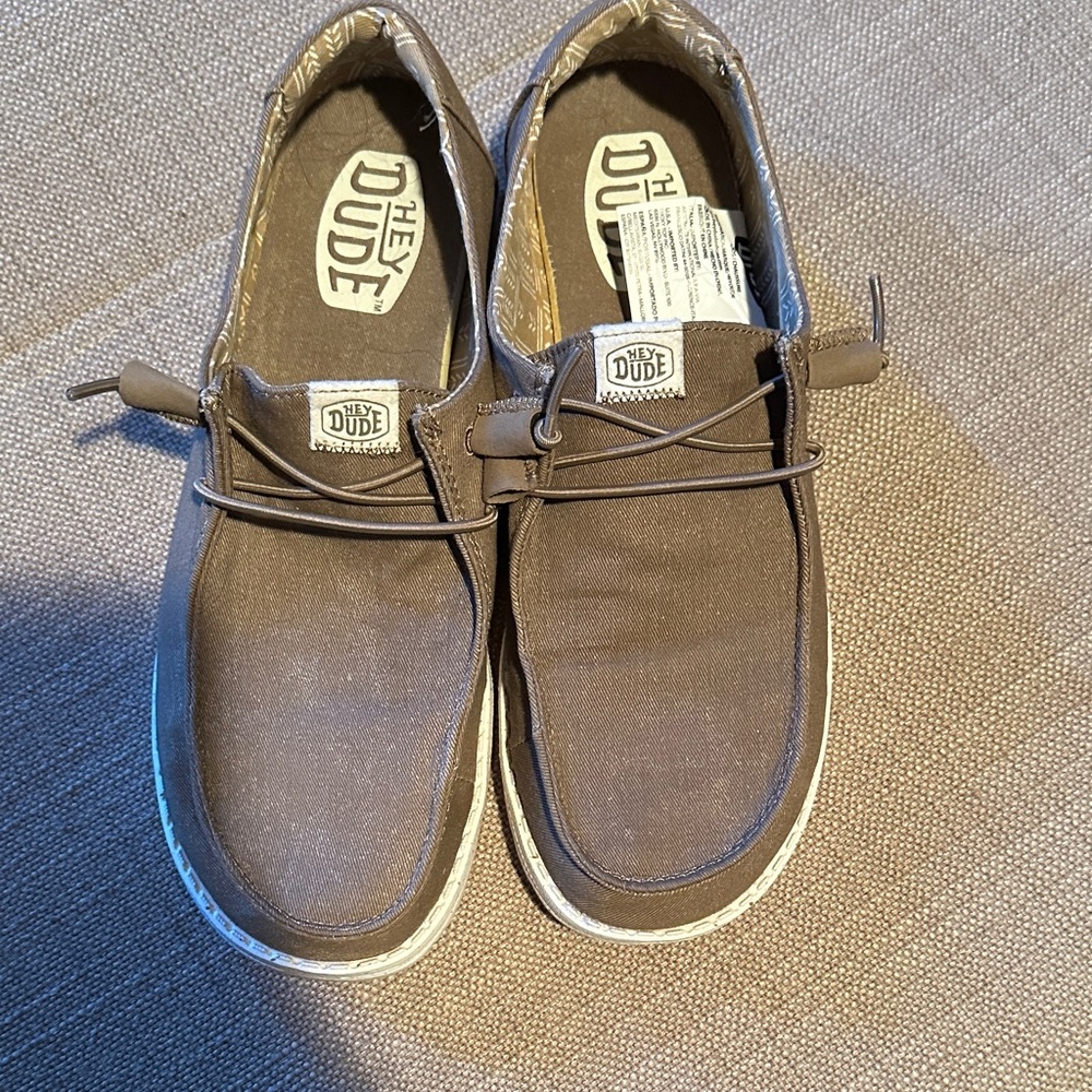Hey Dude Brown Loafers